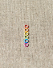 Load image into Gallery viewer, Cocoknits Colourful Ring Stitch Markers