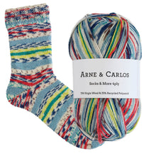 Load image into Gallery viewer, 3010 Sun Through Glass Socks &amp; More Collection 4ply
