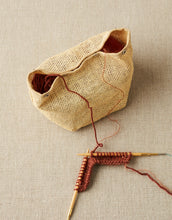 Load image into Gallery viewer, Cocoknits Natural Mesh Yarn Bag

